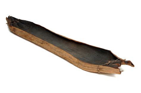 Bark Canoe From New South Wales The Australian Museum