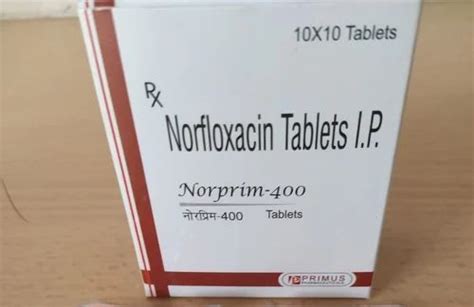 Norfloxacine 400 Mg Tablets At ₹ 530box Noroxin In Ambala Id