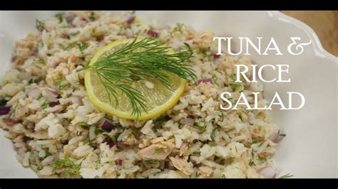 Tuna And Rice Salad ツナとライスのサラダ Youtube