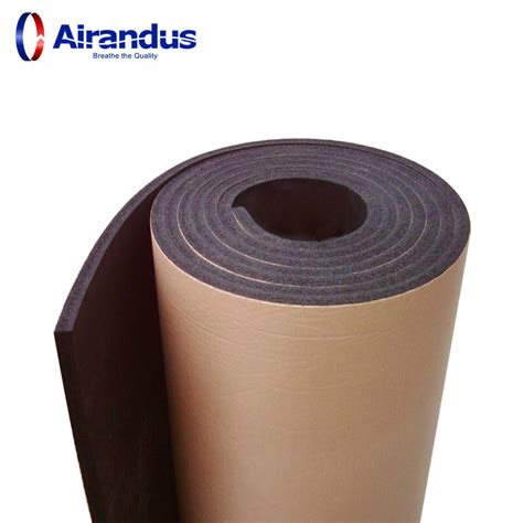 High Density Flexible Closed Cell Thermal Foam Rubber Self Adhesive