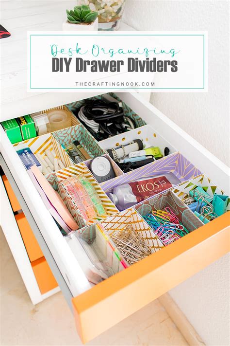 Diy Desk Divider Ideas 24 Easy Desk Organization Ideas How To