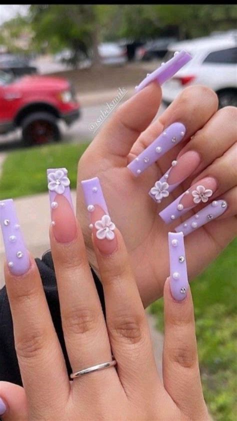 Pin By Gabriela Estrada On Pins Creados Por Ti Purple Nails