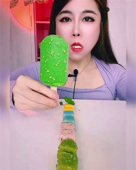 Eating Ice Cream Crispy Delicious Asmr Short Video Youtube