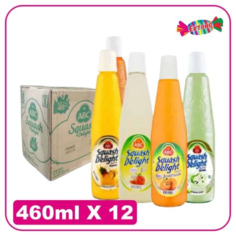 Jual Abc Squash Sirup 460ml Per Dus Isi 12 Botol Shopee Indonesia