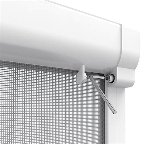 Fly Screen Clamping Roller Blind For Insect Protection Window Net