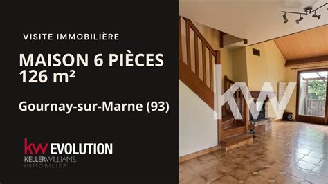 Maison Pi Ces M Vendre Gournay Sur Marne Le De France