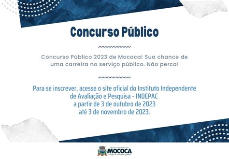 Concurso Prefeitura De Mococa