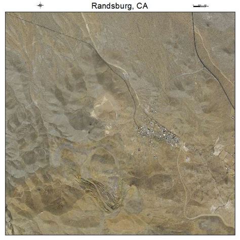 Aerial Photography Map of Randsburg, CA California