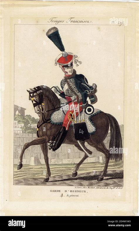 Cavalier Du E R Giment De Gardes D Honneur Er Empire Stock Photo Alamy