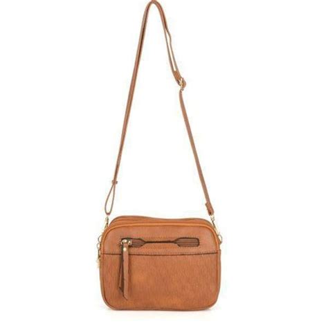 Bolsa Feminina Gash Couro X X Cm Marrom Luxcel Unidade Bolsas