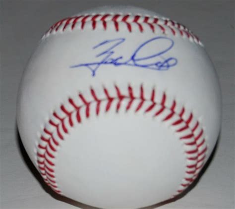 ZACK COLLINS Signed OML Basebal CHICAGO WHITE SOX Autographed W COA