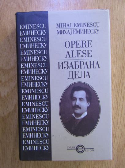 Mihai Eminescu Opere Alese Editie Bilingva Cump R