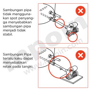 Cara Memasang Tangki Air Paling Mudah MPOIN Tangki Air Tandon Air