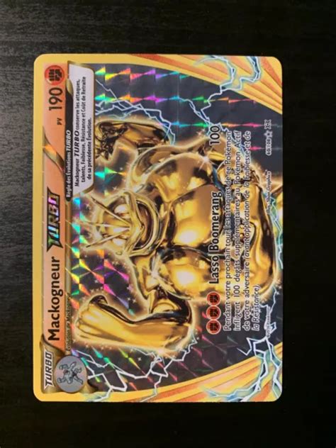 CARTE POKÉMON Mackogneur Turbo 60 108 XY Evolution Française NEUF EUR