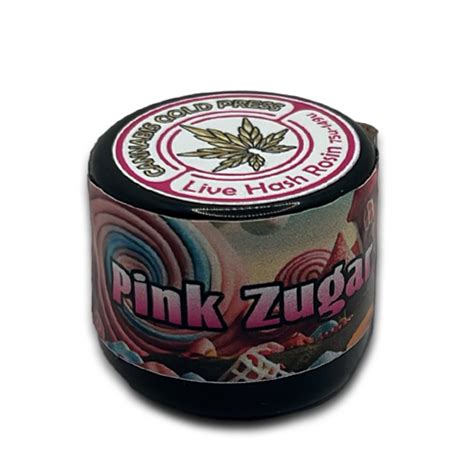 Pink Zugar Live Hash Rosin Grams Cannabis Gold Press My Grams