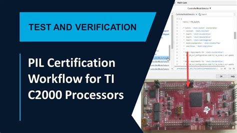 PIL Verification Using TI C2000 Processors for ISO 26262/DO-178 ...