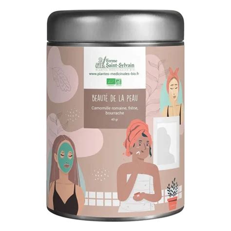 Tisane Beaut De La Peau Bio Par La Ferme Saint Sylvain