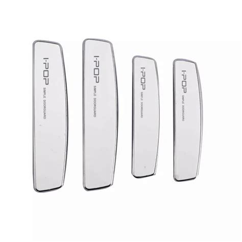 Enexoya White I Pop High Glossy Slim Door Edge Guards For Toyota