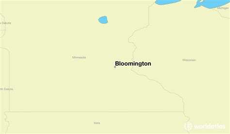 Where is Bloomington, MN? / Bloomington, Minnesota Map - WorldAtlas.com