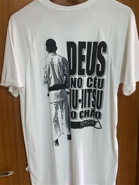 Camisa Jiu J Tsu Gracie Camisa Masculina Gracie Nunca Usado