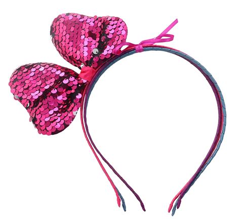 Lil Diva Minnie Mouse Headband Pack Of 3 For Girls Ages 3y Multicolour