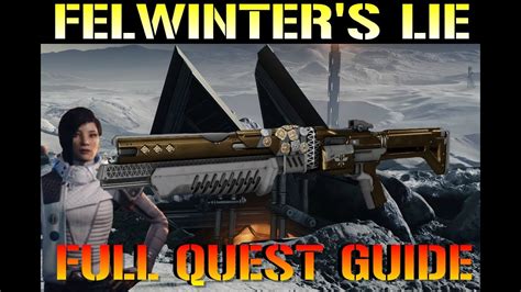 Destiny 2 Felwinters Lie Full Quest Guide And Review Montage