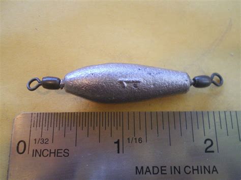 10 PCS TROLLING SINKER W 7 BLACK CRANE SWIVEL 1 OZ EBay