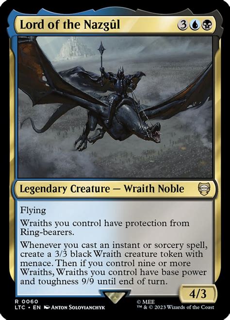 All 9 Nazgûl Cards in Magic, How to Get Them Plus FAQ - Draftsim