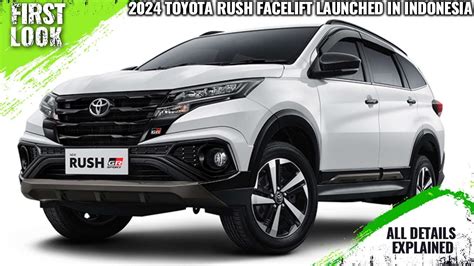 Toyota Rush Facelift Launched In Indonesia Price From Rp