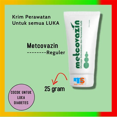 Jual Metcovazin Reguler Gr Salep Segala Jenis Obat Luka Cocok Luka