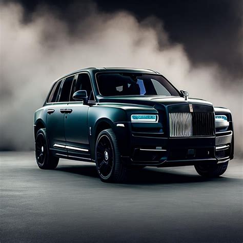 All Matte Black Rolls Royce Cullinan With Exposed Ca