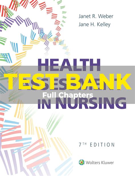 Test Bank For Health Assessment In Nursing 7th Edition Weber Inspire