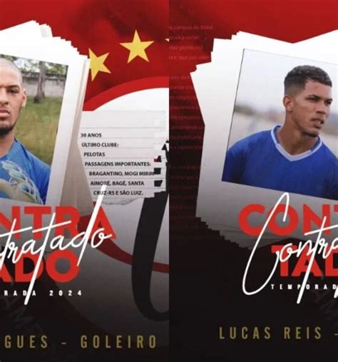 Campinense Anuncia O Goleiro Pablo Rodrigues E O Atacante Lucas Reis