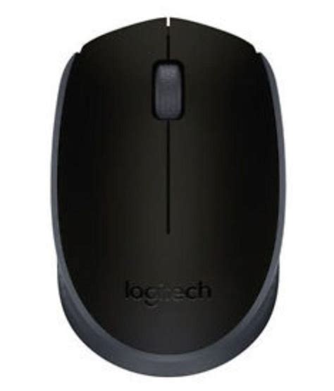 Logitech M170 Black Wireless Mouse Buy Logitech M170 Black Wireless Mouse Online At Low Price