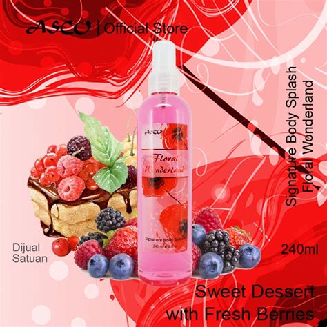 Jual Asco Signature Body Splash Ml Perfume Fragrance Mist Shopee