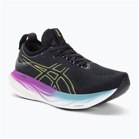 Buty Do Biegania Damskie ASICS Gel Nimbus 25 Black Glow Yellow