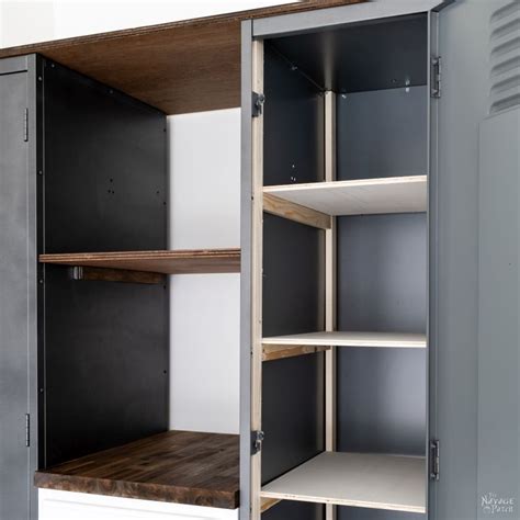 DIY Shelves for Metal Lockers - The Navage Patch