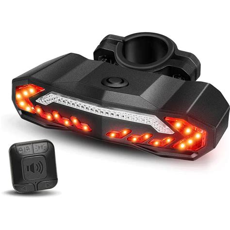 Wsdcam Smart Bike Tail Light with Turn Signals and Brake Light