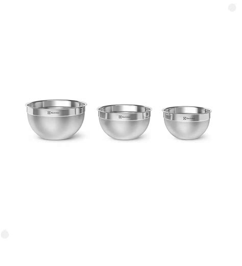 Conjunto Bowls Tigelas Inox Tampa Pl Stica Electrolux Shop Do