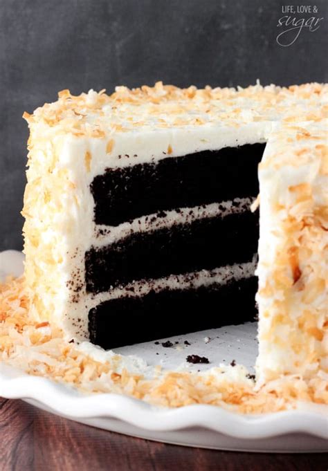 Chocolate Coconut Cake Life Love And Sugar