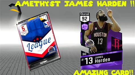 Nba K Myteam Amethyst James Harden In Packs New Moments Packs