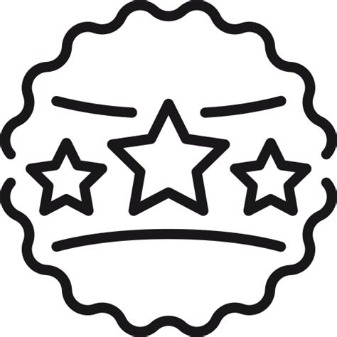 Icono De Estrellas Generic Outline