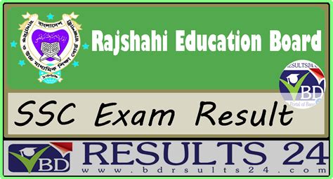 Ssc Result 2024 Rajshahi Education Board Bd Results 24