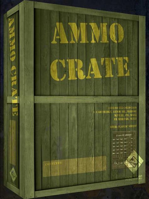 Game Accessories : AMMO CRATE STORAGE SYSTEM