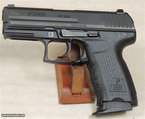 Heckler Koch HK P2000 V2 40 S W Caliber Pistol S N 123 014124XX