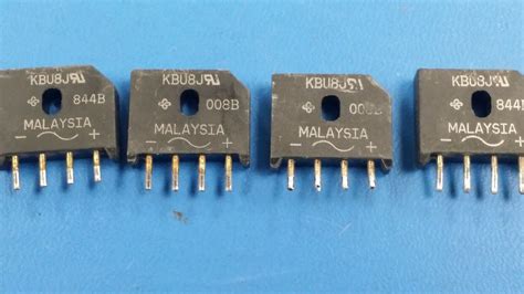 Pcs Kbu J General Semi Bridge Rectifier Diode Single V A