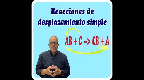 Resolviendo Reacciones De Desplazamiento Simple YouTube