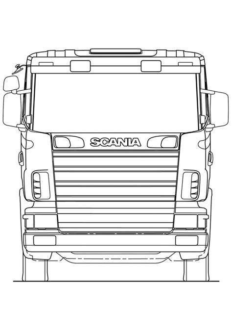 Scania Coloring