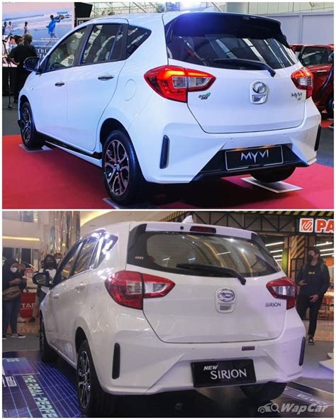 2022 Perodua Myvi Facelift Vs Daihatsu Sirion Same Same But Slightly