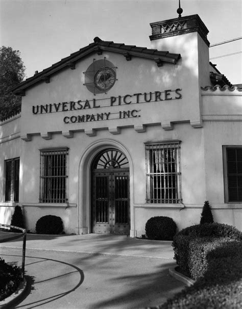 Universal Pictures Company Front Entrance 1940